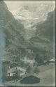Ansichtskarte - Schweiz - Kanton Bern - Grindelwald - mit Fiescherhörner