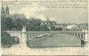 Postkarte - Basel - Grossbasel - Rhein
