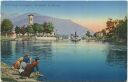 Postkarte - La stretto di Lavena - Lago di Lugano - Wäscherinnen