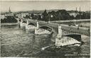 Basel - Johanniterbrücke mit Klein Basel - Foto-Ansichtskarte