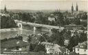 Basel - Wettsteinbrücke und Münster - Foto-AK 