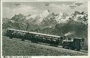 Ansichtskarte - Kanton Bern - Brienzer Rothorn Bahn - Blick auf die Ostalpen