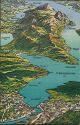 Ansichtskarte - Kanton Schwyz - Vierwaldstättersee - Luzern - Rigi