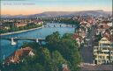 Ansichtskarten - Stadt Basel - Die drei Brücken