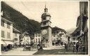 Postkarte - Altdorf - Hauptplatz mit Telldenkmal