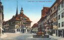 Ansichtskarte - Stein am Rhein - Rathausplatz und Rathaus