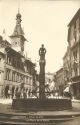 Ansichtskarte - Lausanne - Hotel de Ville et Place de la Palud