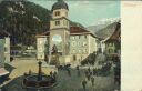 Ansichtskarte - Altdorf - Hauptplatz und Telldenkmal