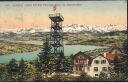 Uetliberg - Blick auf den Zürichsee - Postkarten