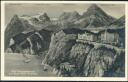 Postkarte - Vierwaldstättersee und Grand Hotel Seelisberg