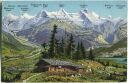Postkarte - Berner Oberland