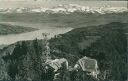 Ansichtskarte - Kanton Zürich - Üetliberg - Blick auf den Zürichsee und Glarneralpen
