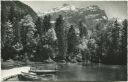 Der Blausee im Kandertal - Foto-AK