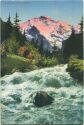 Postkarte - Lütschine - Jungfrau