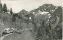 Caux - Hotel Alpina - Rochers de Naye - Bahn - Foto-AK