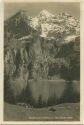 Oeschinensee mit Blümlisalp - Foto-AK