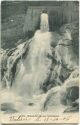 Postkarte - Schöllenen - Wasserfall