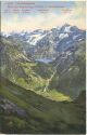 Postkarte - Oeschinensee - Lötschbergbahn - Kandersteg
