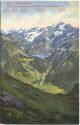 Postkarte - Oeschinensee - Lötschbergbahn - Kandersteg 