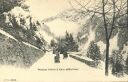 Postkarte - Paysage d'hiver a Caux s/Montreux
