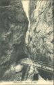 Ansichtskarte - Aareschlucht - Gorges de l' Aar