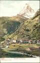 Postkarte - Zermatt et le Cervin