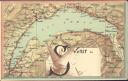 Lac Leman - Section de la Carte - postkarte