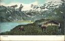Postkarte - Trübsee - Titlis und See ca. 1900