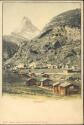 Postkarte - Zermatt ca. 1900