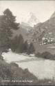Postkarte - Zermatt - Aux bords de la Viege