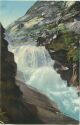 Postkarte - Gotthardstrasse - Wasserfall