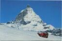 Postkarte - Zermatt - Raupenfahrzeug auf dem Theodulgletscher