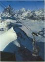 Zermatt - Bergstation Klein Matterhorn - Theodulgletscher - AK Grossformat