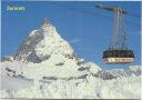 Postkarte - Zermatt - Luftseilbahn Klein Matterhorn - Matterhorn