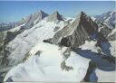 Val d' Anniviers - Obergabelhorn - Zinalrothorn - Weisshorn - Ansichtskarte Großformat