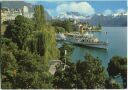 Montreux - Salondampfer Simplon - Ansichtskarte