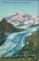 Ansichtskarte - Schweiz -Kanton Wallis - Monte Rosa und Gornergletscher