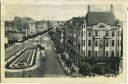 Postkarte - Beograd - Terazije - Strassenbahn