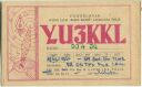 QSL - QTH - Funkkarte - YU3KKL - Slowenien - Ljubljana