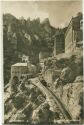 Montserrat - Llegada a Montserrat - Verlag Zerkowitz Barcelona - Foto-AK ca. 1950