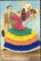 Ansichtskarte - Spanien - Andalucia - - Stickerei - schwere Karte