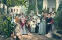 Postkarte - Sevilla - Fiesta en un Corral ca. 1900