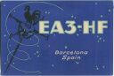 QSL - QTH - Funkkarte - EA3-HF - Espana
