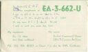 QSL - QTH - Funkkarte - EA-3-662-U - Espana - Barcelona