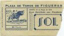 Plaza de Toros de Figueras - Eintrittskarte