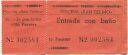Teneriffa - Piscina San Telmo - Entrada con bano 15 Pesetas - Eintrittskarte