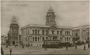 Port Elizabeth - Town Hall - Strassenbahn - Foto-AK