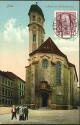 Postkarte - Brüx - Most - Piaristenkirche