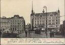 Postkarte - Brünn - Grosser Platz mit Jakobskirche