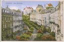 Postkarte - Karlsbad - Obere Parkstrasse